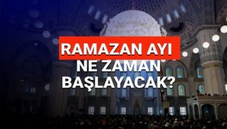 Oruç başlangıç ve bitiş tarihi 2025: Ramazan ayı ne zaman başlayacak, kaç gün sürecek? (İlk teravih, sahur ve oruç günü)